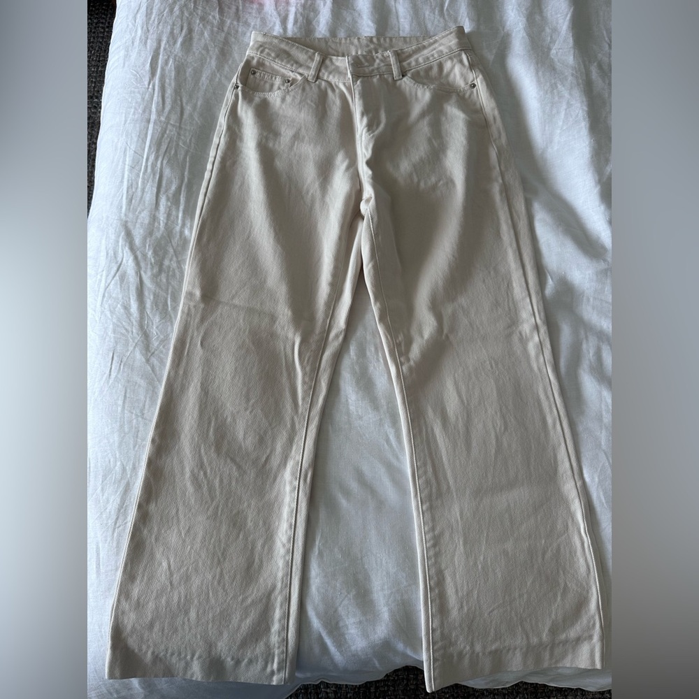 Classic Cream Women's Jeans